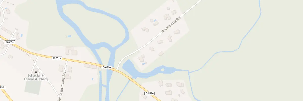 Plan du 3041 Rte de Loubit à Uchacq-et-Parentis