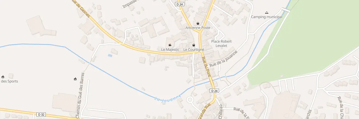 Plan du 7 Rue de Gesnes à Montsûrs