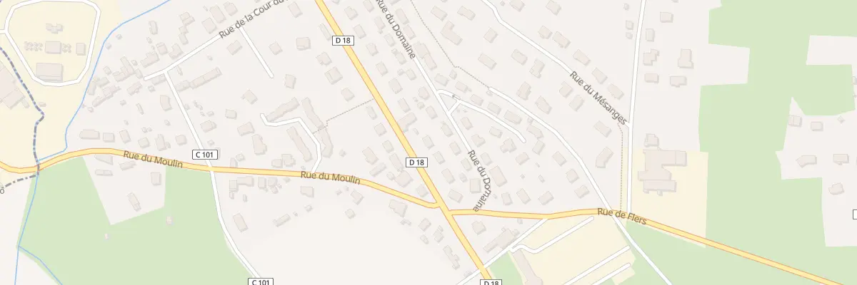 Plan du 379 Rue Paul Garnier à La Selle-la-Forge