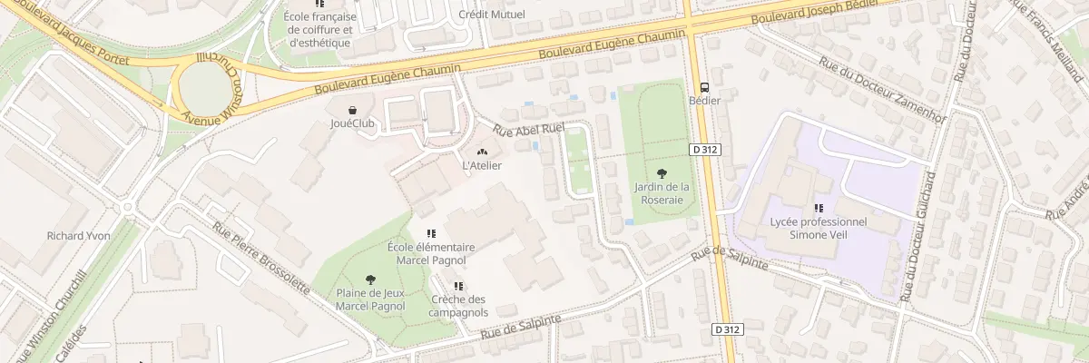 Plan du 13 Rue Abel Ruel à Angers