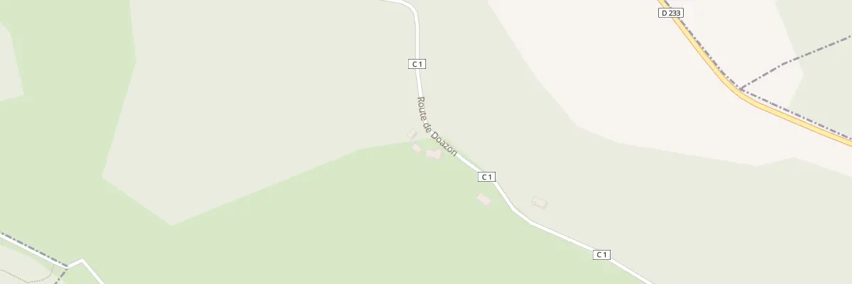 Plan du 2727 Rte de Doazon à Serres-Sainte-Marie