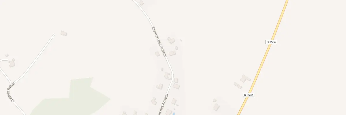 Plan du 418 Che des Arriecs à Sainte-Colombe