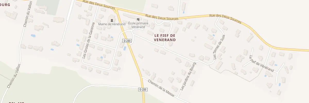 Plan du 11 Lot Coeur de Bourg à Vénérand