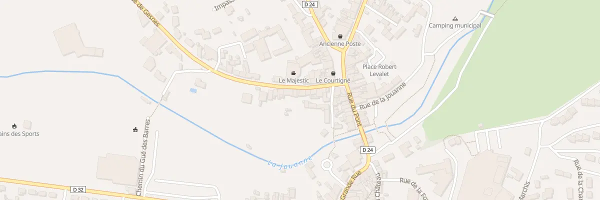 Plan du 9 Rue de Gesnes à Montsûrs
