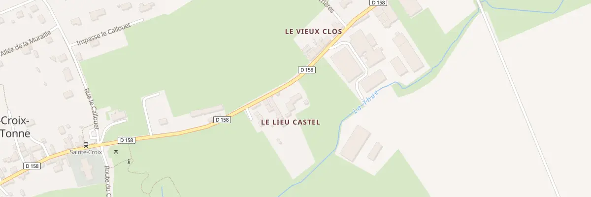 Plan du 5052 Le Vieux Clos à Thue et Mue