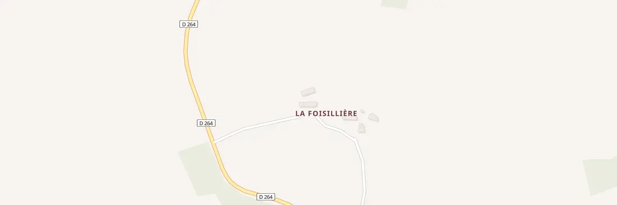Plan du 88 La Foisilliere à Banvou