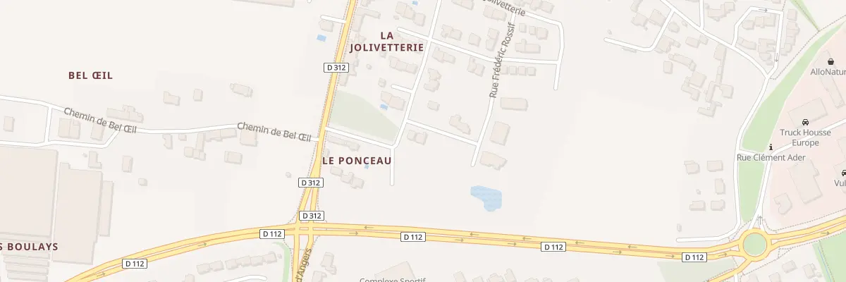 Plan du 9036 La Jolivetterie à Sainte-Gemmes-sur-Loire