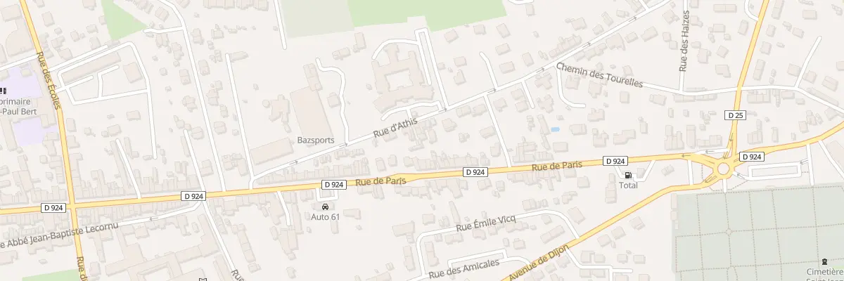Plan du 48 Rue d’Athis à Flers