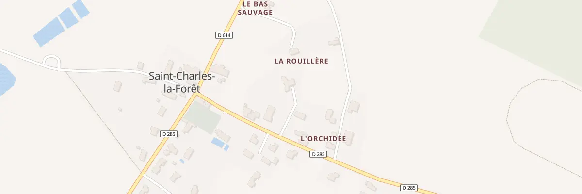 Plan du 5B Rte du Buret à Saint-Charles-la-Forêt