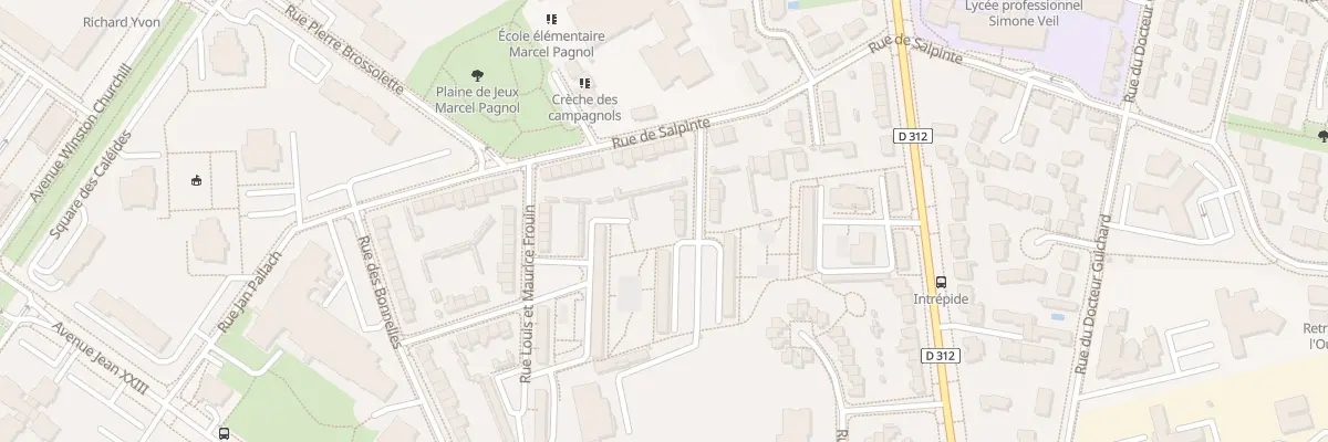 Plan du 6 Rue G et J Alix à Angers