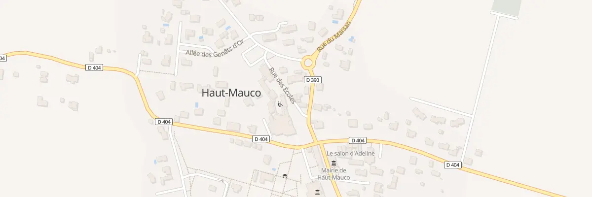Plan du 29 Rte des Ecoles à Haut-Mauco