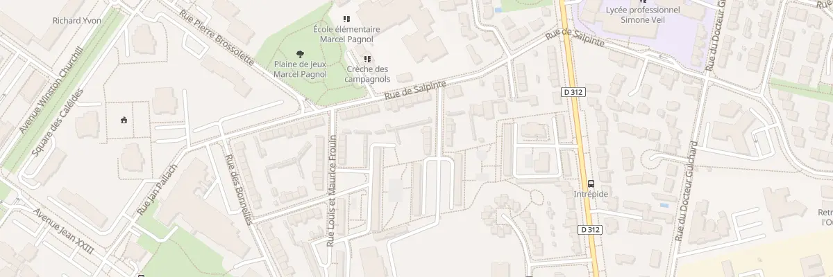 Plan du 4 Rue G et J Alix à Angers