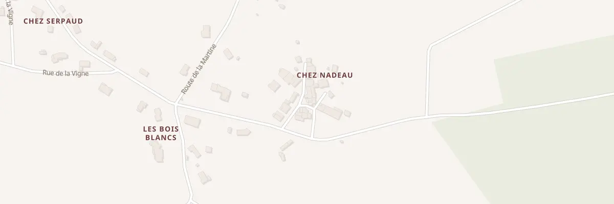 Plan du 5425D Chez Nadeau à Mirambeau