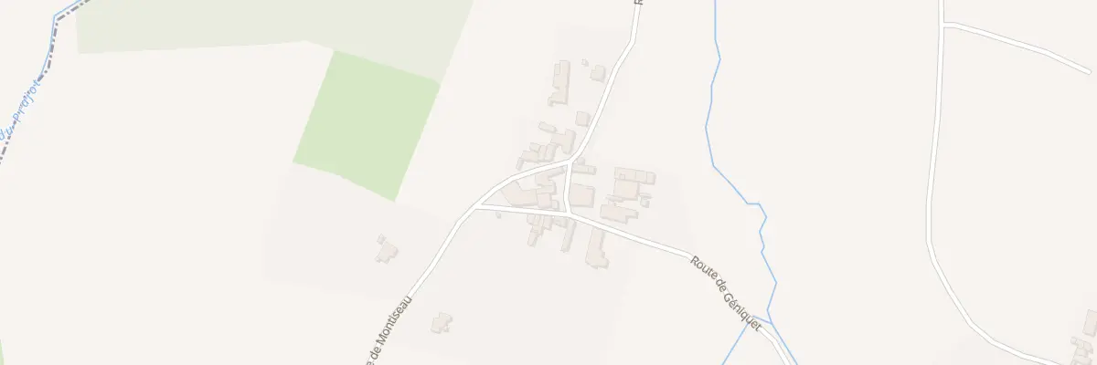 Plan du 274 Geniquet à Saint-Girons-d’Aiguevives