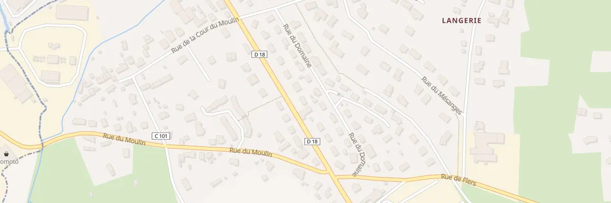 Plan du 335 Rue Paul Garnier à La Selle-la-Forge