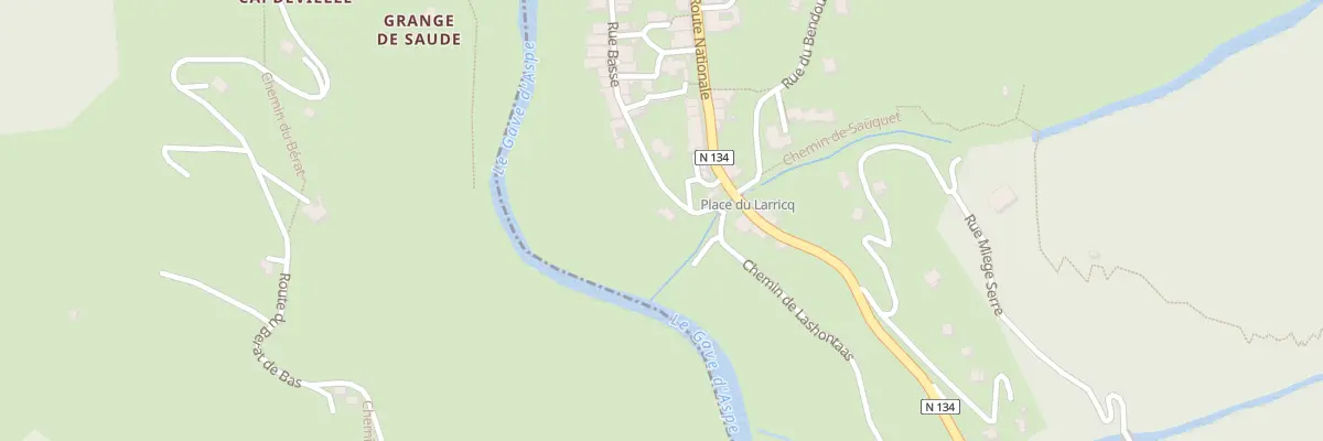 Plan du 42 Rue Basse à Urdos