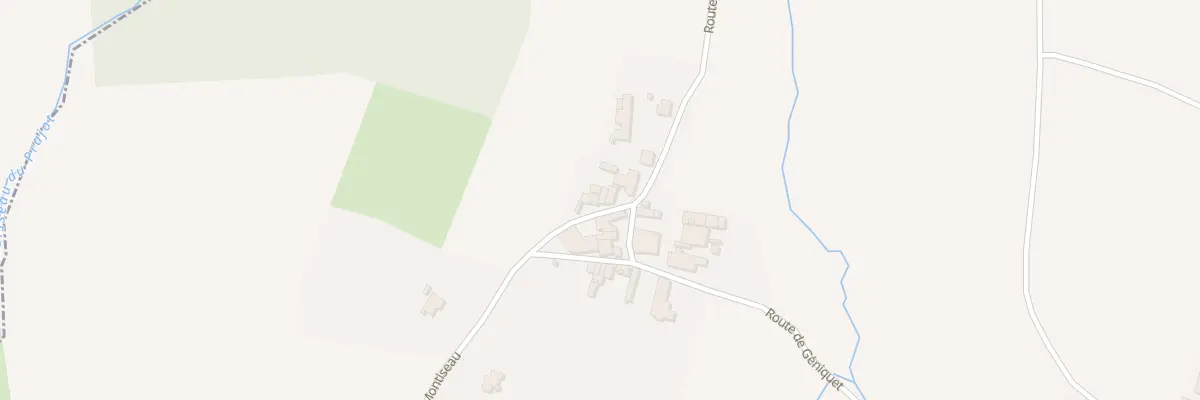 Plan du 14 Geniquet à Saint-Girons-d’Aiguevives