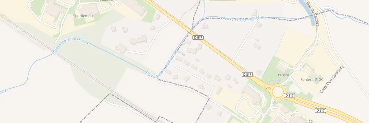 Plan du 5 Lot Bordenave à Labastide-Cézéracq