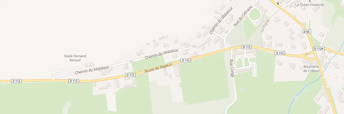 Plan du 5 Chemin de Malatour à Crépon