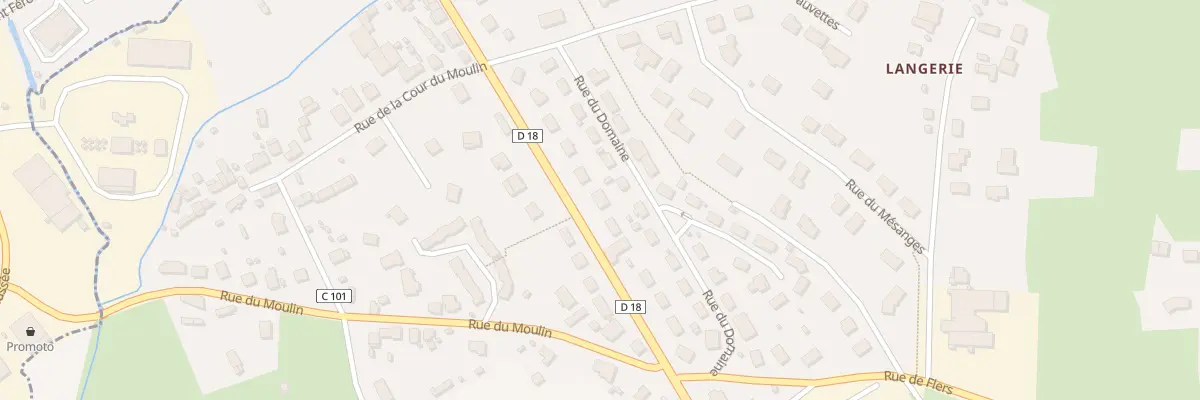 Plan du 315 Rue Paul Garnier à La Selle-la-Forge
