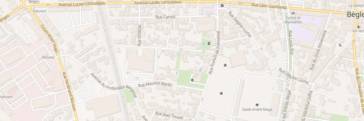 Plan du 24 Rue Camille Jullian à Bègles