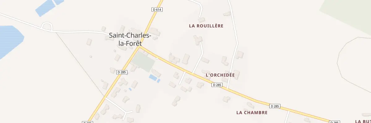 Plan du 5 Rte du Buret à Saint-Charles-la-Forêt
