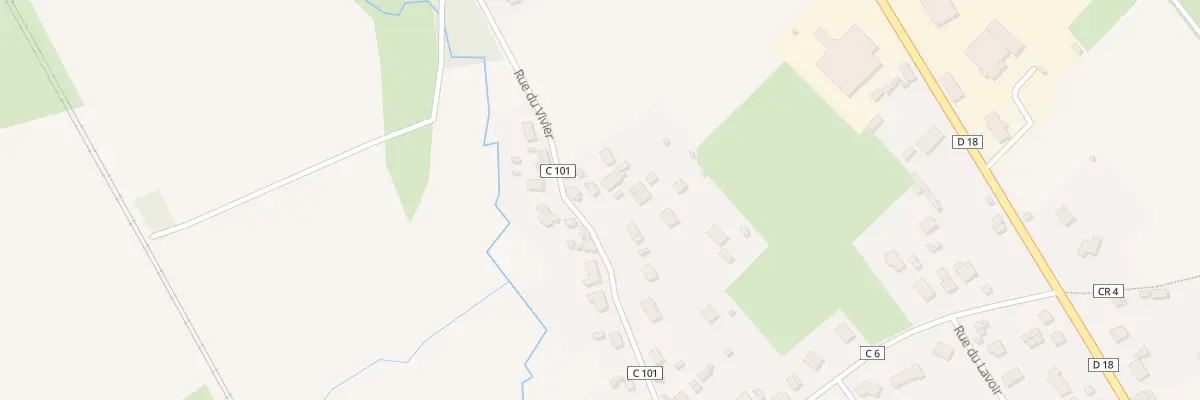 Plan du 38B Rue du Vivier à La Selle-la-Forge