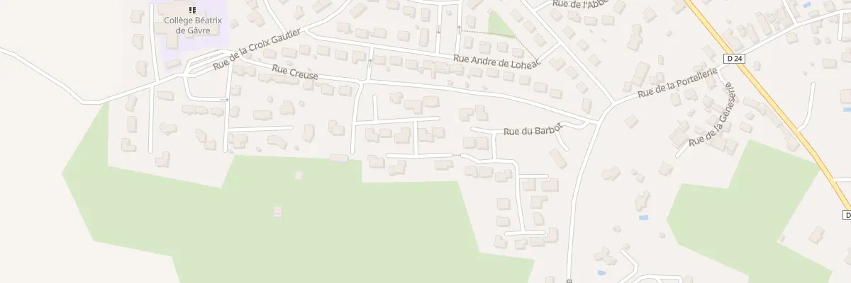 Plan du 11 Rue du Grand Capricorne à Montsûrs