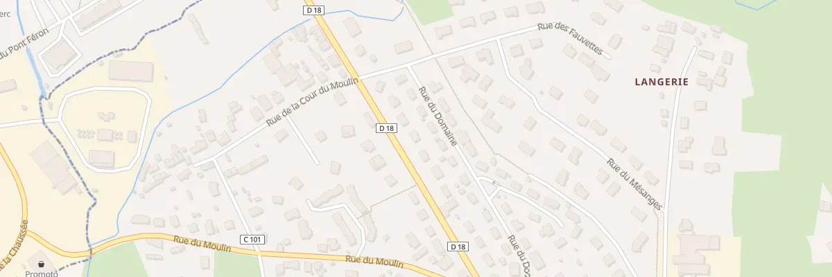 Plan du 253 Rue Paul Garnier à La Selle-la-Forge