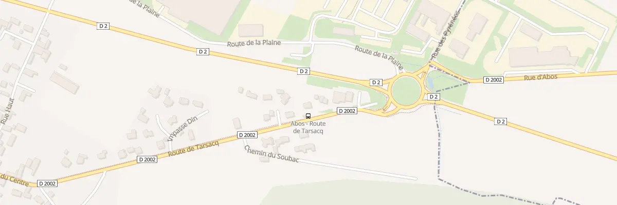 Plan du 23 Rte de Tarsacq à Abos