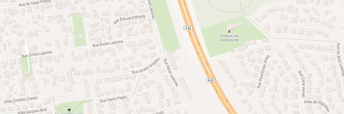 Plan du 6 Rue René Laennec à Villenave-d’Ornon