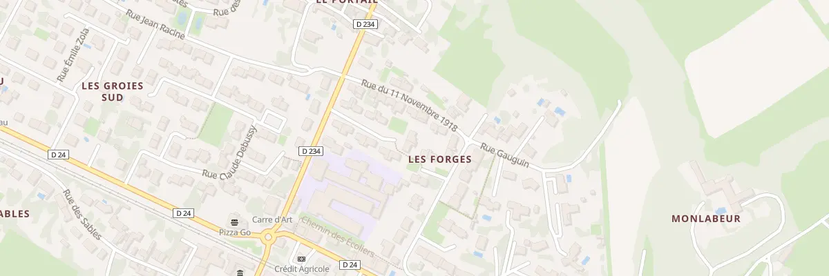 Plan du 16 Imp du Dix Neuf Mars 1962 à Chaniers