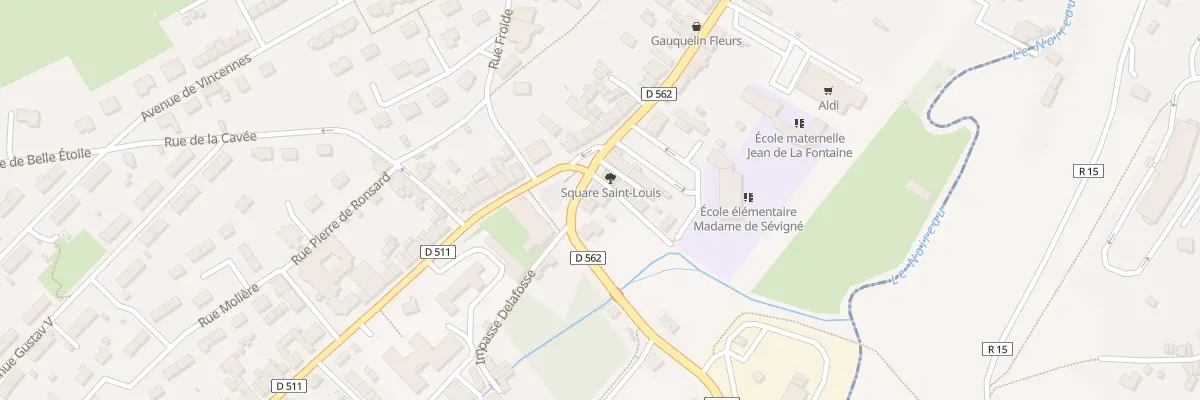 Plan du 9 Rue de la Gare Conde Noireau à Condé-en-Normandie