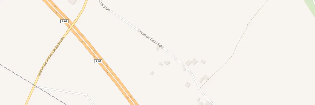 Plan du 350 Che Cami Salie à Serres-Sainte-Marie