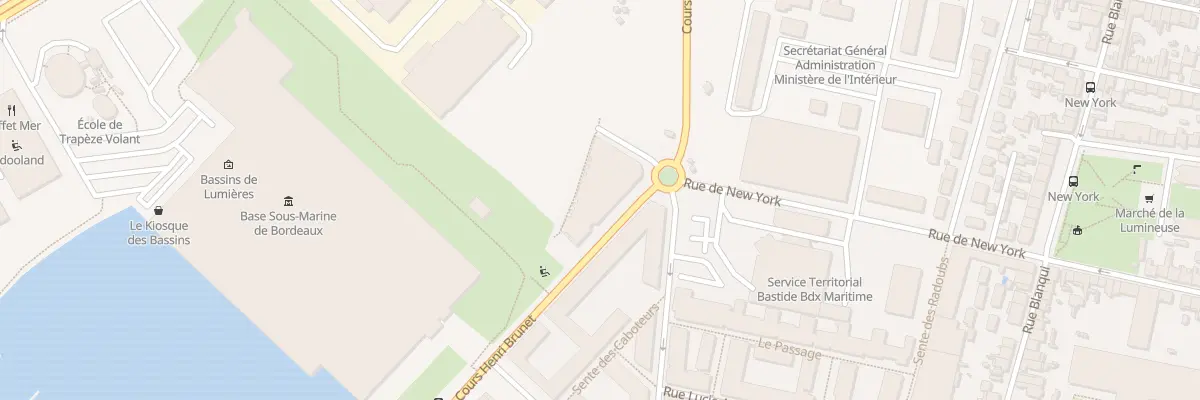 Plan du 8 Rue Michel Slitinsky à Bordeaux