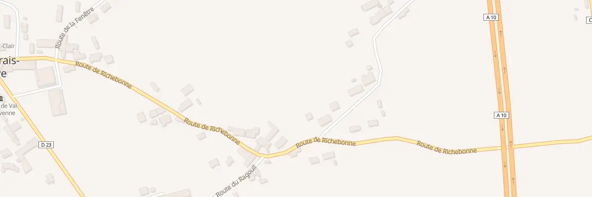 Plan du 9 Rte du Vallon à Val-de-Livenne