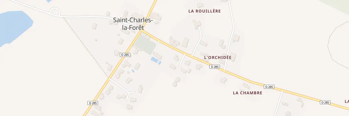 Plan du 6 Rte du Buret à Saint-Charles-la-Forêt