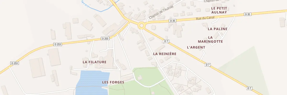 Plan du 5 Rue de la Reiniere à Aron
