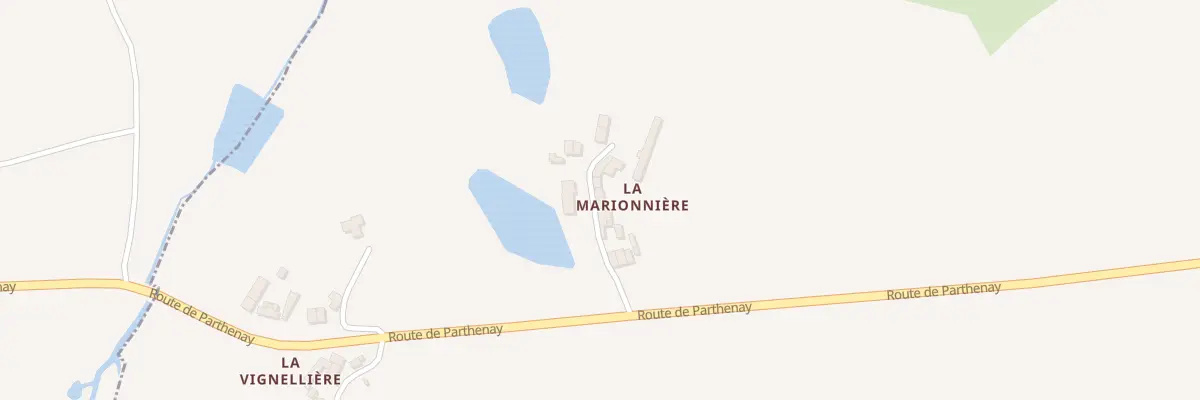 Plan du 5328 La Marionnière à Vernoux-en-Gâtine
