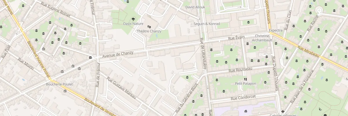 Plan du 84 Rue Letanduere à Angers