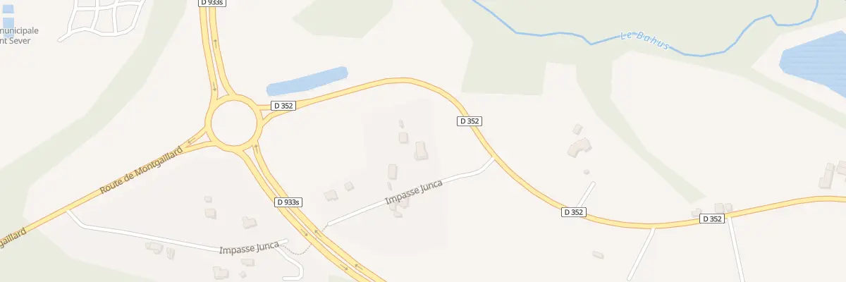 Plan du 9 Imp Junca à Saint-Sever