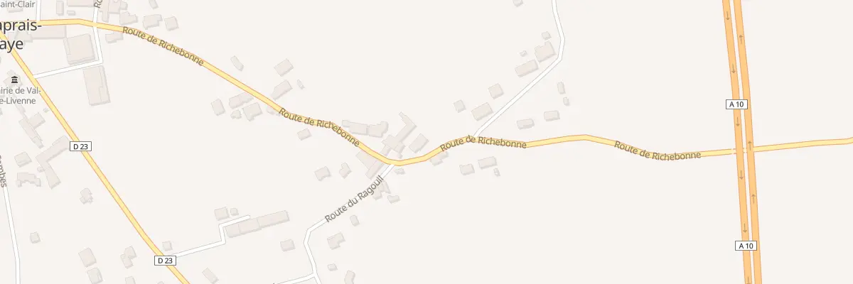 Plan du 9 Rte du Vallon à Val-de-Livenne