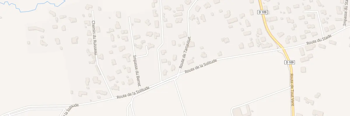 Plan du 4 Rte de Tartavisat à Martillac