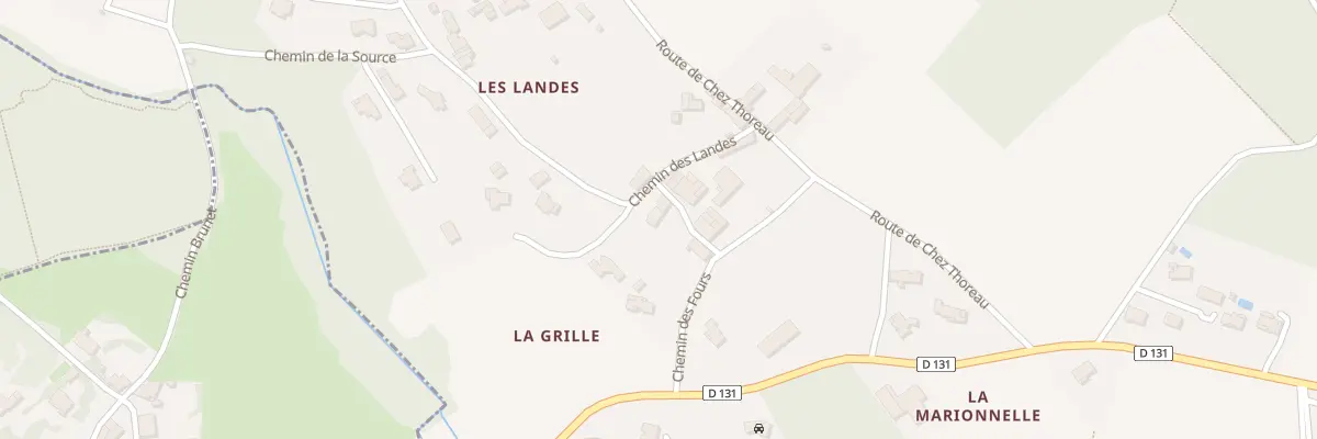 Plan du 5 Che Traversiere à La Chapelle-des-Pots