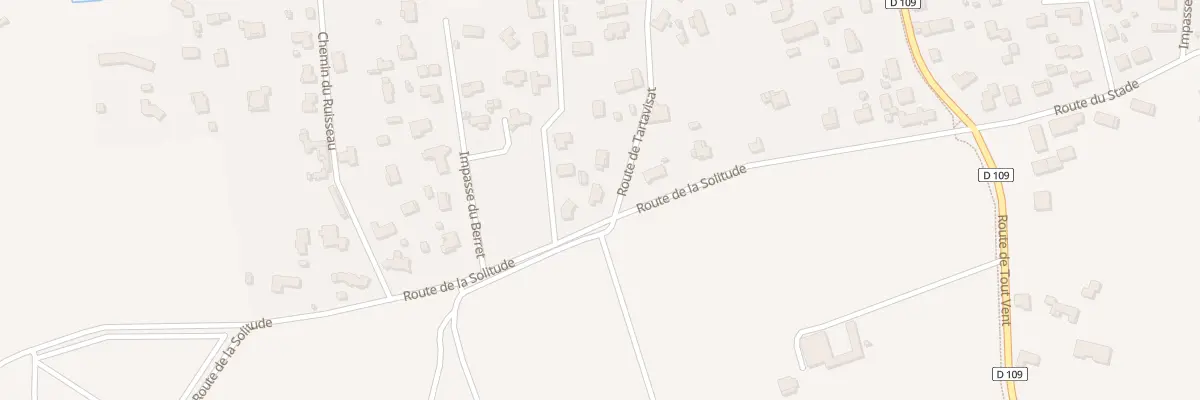 Plan du 2 Rte de Tartavisat à Martillac