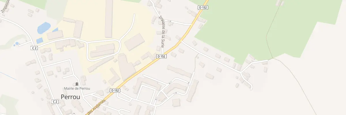 Plan du 7 Rue des Andaines à Perrou