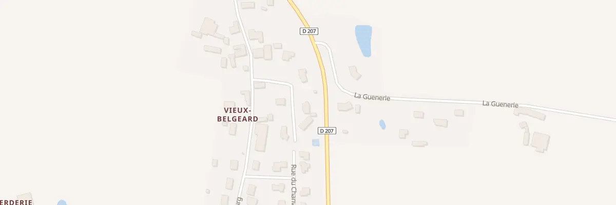 Plan du 1 Imp de l’Euche à Belgeard