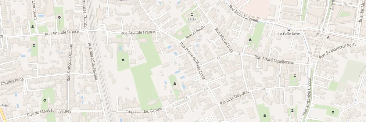 Plan du 62 Rue Pierre Curie à Bègles