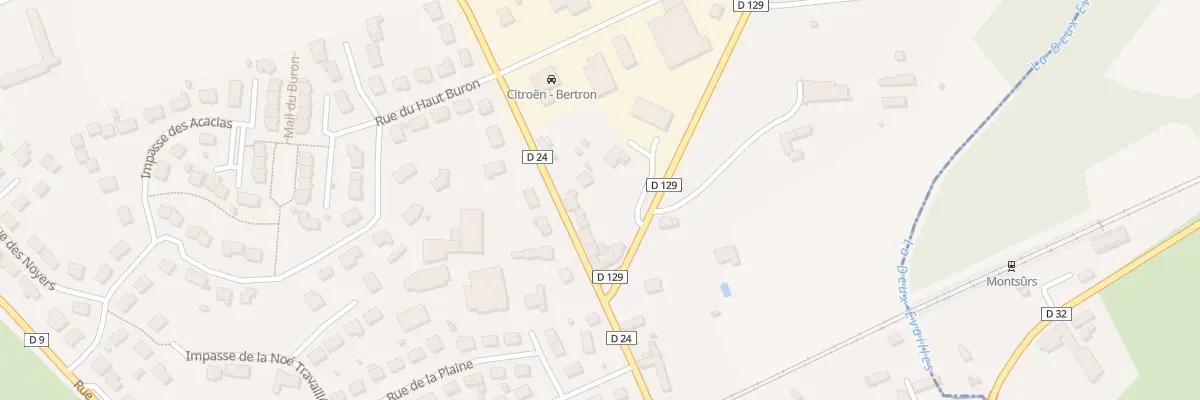 Plan du 30B Rue de la Liberation à Montsûrs