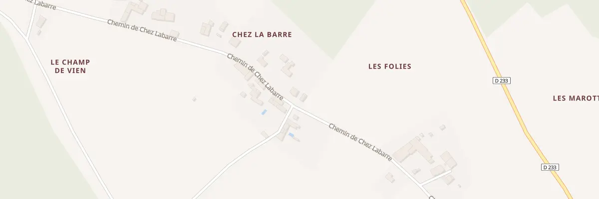 Plan du 49 Chez la Barre à Vénérand